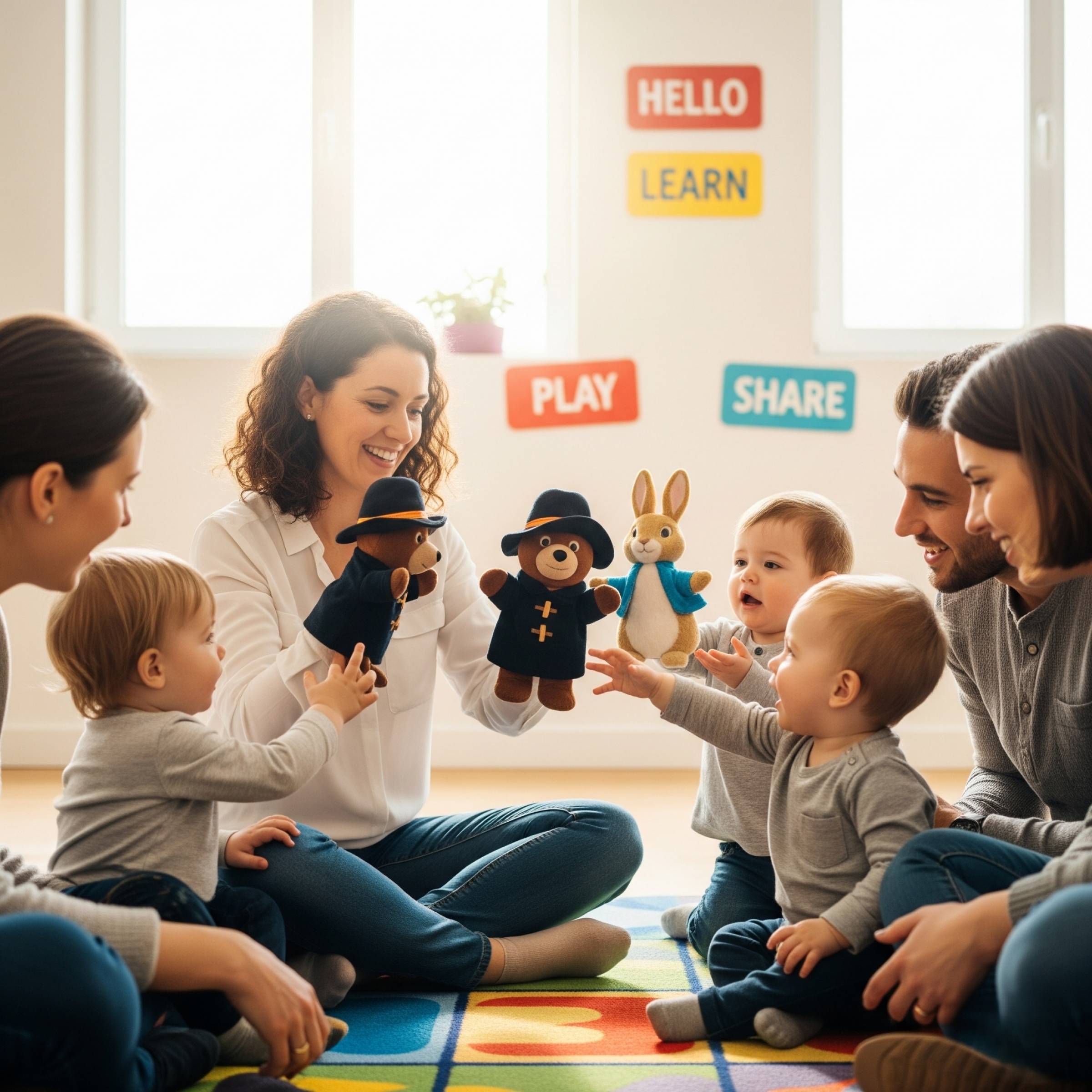 atelier ludique anglais bébé Marseille