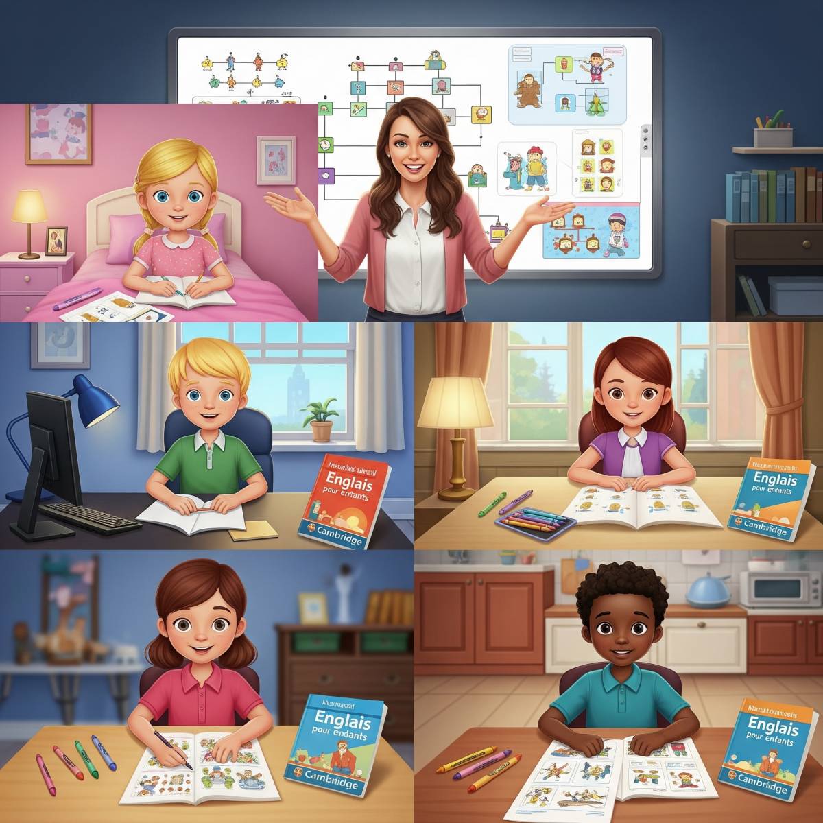 cours anglais mini groups