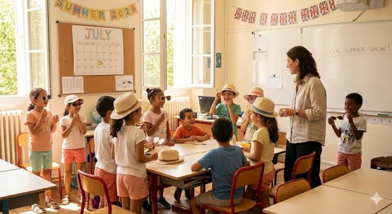 Cours anglais 6-8 ans Marseille 13012