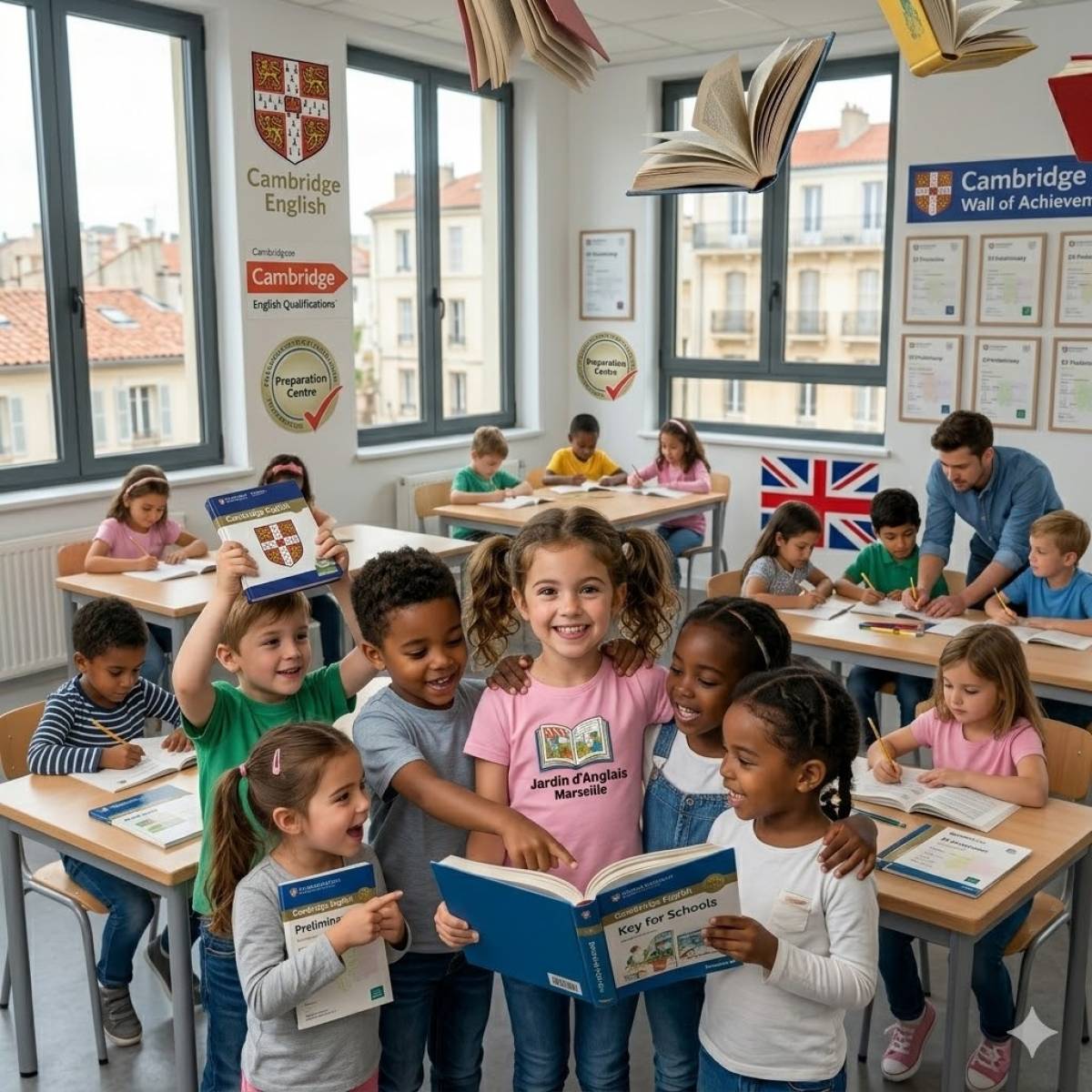 Cours d'anglais ludiques et mentorat pour enfants Marseille 13012 secteur Saint Joseph.