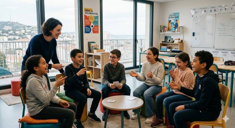 Ateliers d'anglais en petits groupes à Marseille La Valentine 13011.
