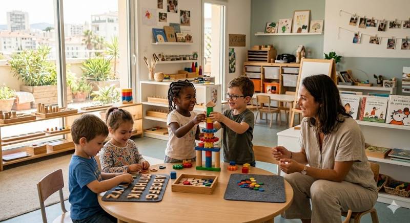 Application de suivi vidéo des progrès en anglais pour enfants à Marseille 13012.