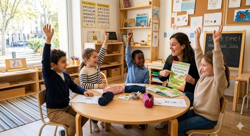 Garderie en anglais et ateliers de quartier à Vauban, Castellane et Saint-Joseph : l'illusion d'un apprentissage efficace
