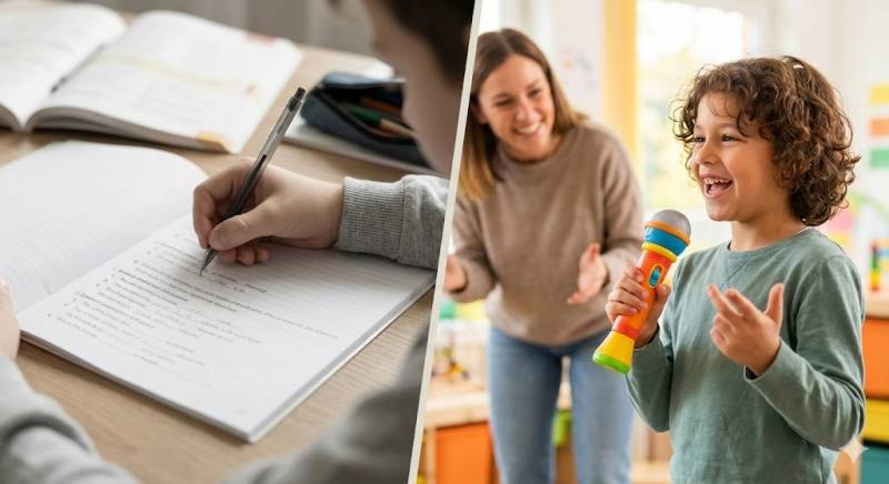 Le duo gagnant à Marseille 13012 : La rigueur écrite de l'école et la pratique orale vivante du Jardin d'Anglais